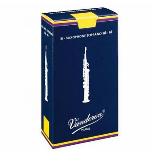Vandoren Traditional Soprano Saxophone Reeds - 3 image 1