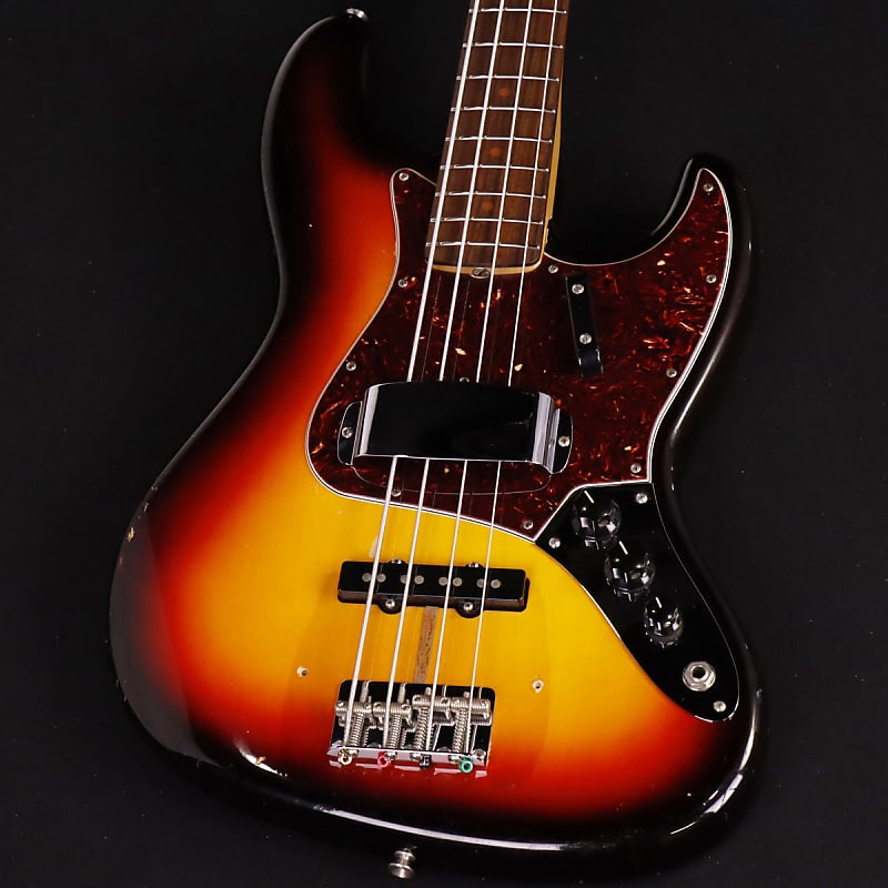 Fender USA New American Vintage 64 Jazz Bass 3-Color Sunburst [SN V1310249] [12/04] image 1