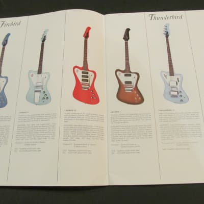 Vintage 1966 Gibson Guitar Full Line Catalog With Original Price List image 7
