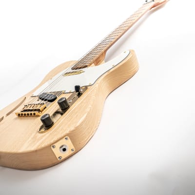 Mithans Guitars T'leafes (roasted maple) boutique electric guitar image 9