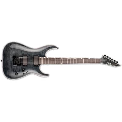 ESP LTD LTD MH-1000 Evertune ET FM See Thru Black NEW Electric Guitar  MH 1000 STBLK image 1