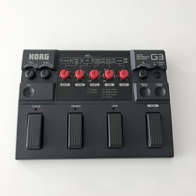 Korg Toneworks G4 - Pedal on ModularGrid Korg Toneworks G4 - Pedal on ModularGrid