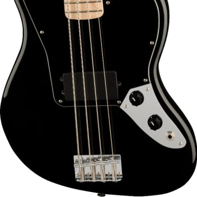 Squier Affinity Series Jaguar Bass H Black image 1