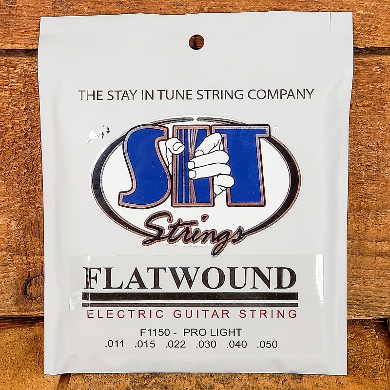 S.I.T. Flatwound Electric Guitar Strings Light 1150 Reverb