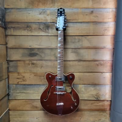 Eastwood 12-String Electric Semi-Hollow (Pre-Owned) - Flamed Cherry w/ Hard Case image 7