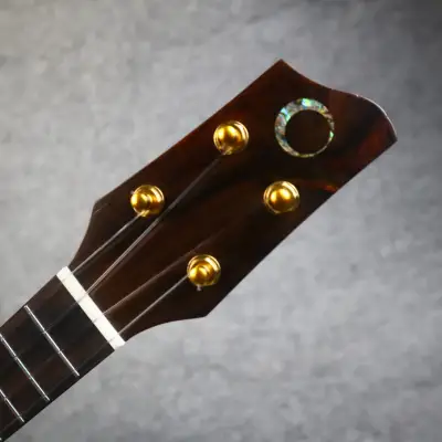 olamestre custom hawaiian koa cocobolo tenor ukulele Bild 12