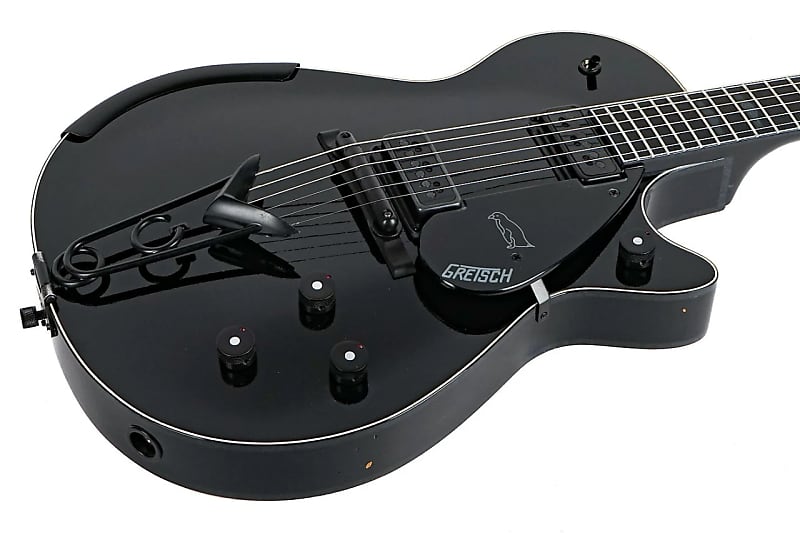 Gretsch Custom Shop Chad Henrichsen Masterbuilt '55 Relic G6134 Noir Black Penguin image 1