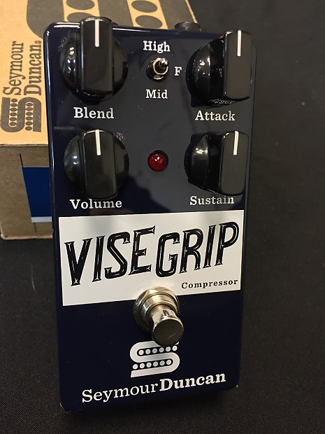Gary Moore Son Owned! Collector Alert! Seymour Duncan Vise Grip Compressor Pedal Prototype! image 1