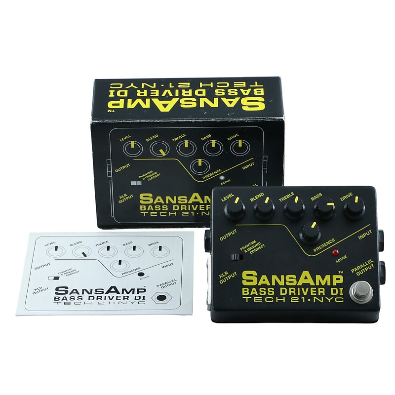 Tech 21 SansAmp Bass Driver DI