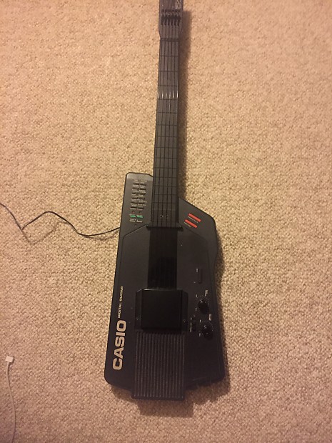 80s synth discount guitar