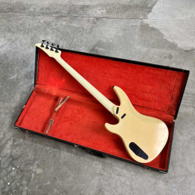 Yamaha  RBX Bass guitar c 1980’s Cocaine white original vintage MIJ Japan image 10