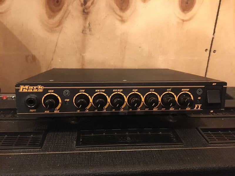 Markbass F1 Black and Yellow Bass Amp