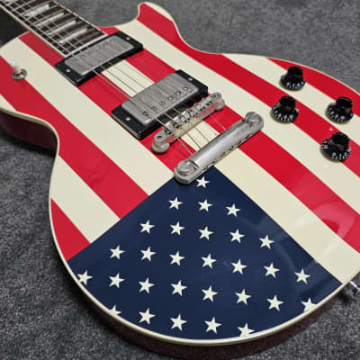 Gibson Custom Shop Art & Historic Stars and Stripes American Flag Les Paul Standard USA 911 Tribute image 17