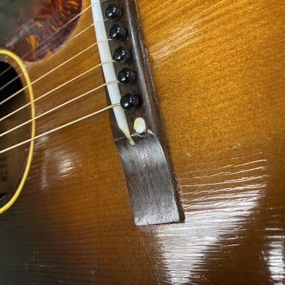 1951 Gibson LG-1 - Sunburst - Includes Chipboard Case image 8