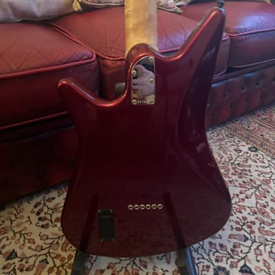 Ernie Ball Music Man Albert Lee MM90 Hardtail 2012 - Candy Red image 5