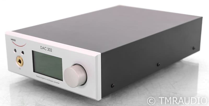 Weiss DAC 202 D/A Converter; Remote; Silver