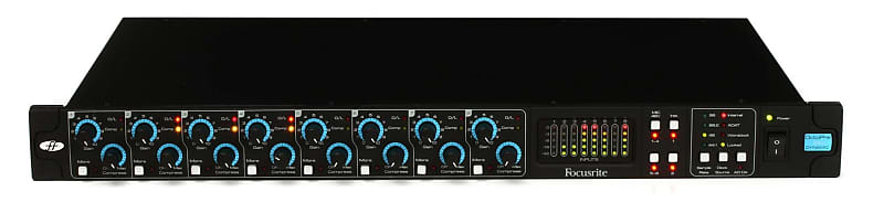 Focusrite OctoPre Mk II Dynamic. 8 x Mic preamps with | Reverb