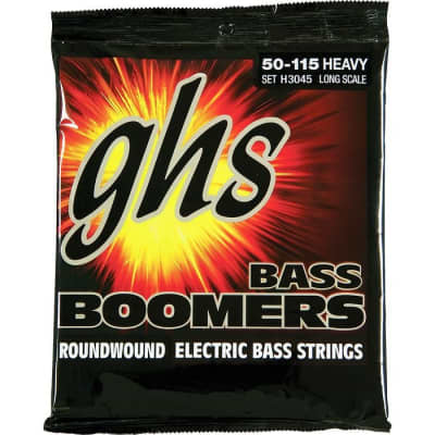 GHS Bass Boomers 50-115 Long Scale