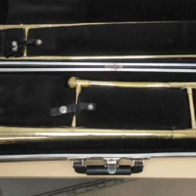 Bach Selmer Bundy Trombone, USA, Brass with case and mouthpiece image 1