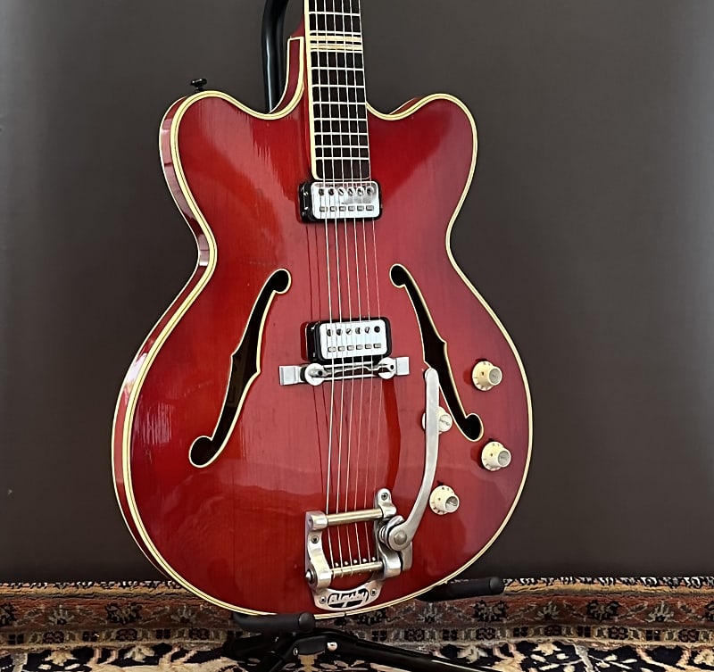 1963 Hofner Verithin - incl new Hofner case | Reverb UK