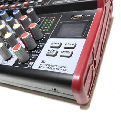 Music8 M8-6ME 6-Channel Mixer w/ Mic Effects, Bluetooth and USB image 3