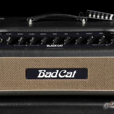 Bad Cat Black Cat 20W 2-Channel Tube Amp Head w/ 1x12 Extension Cab image 3