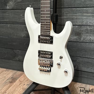 Schecter C-6 FR Deluxe Electric Guitar White image 3