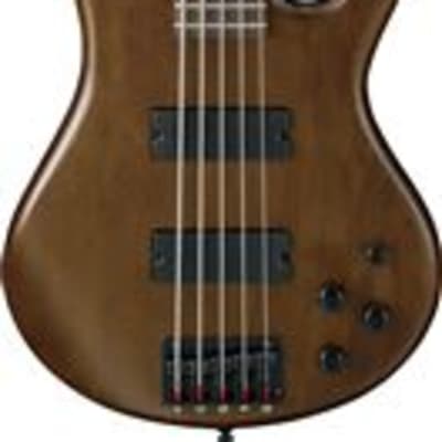 Ibanez GSR205 5 String Electric Bass Guitar Walnut Flat for sale