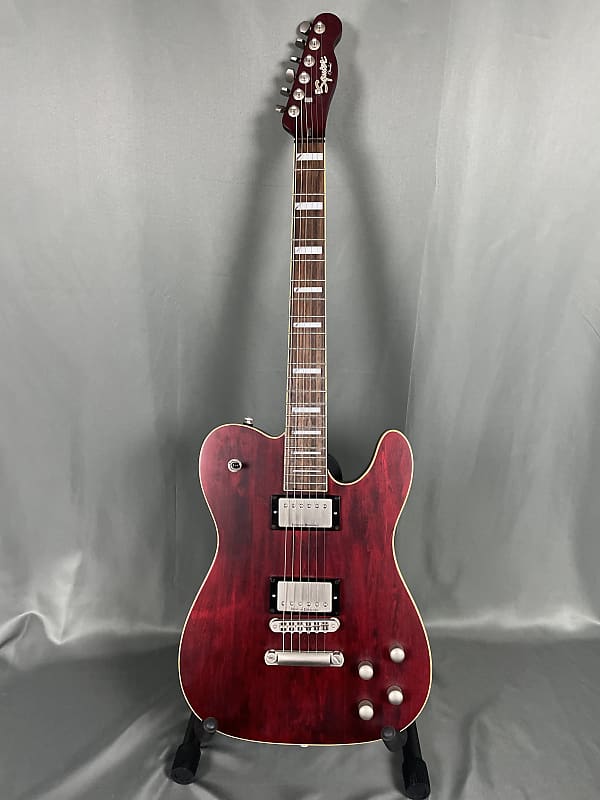 Squier, Master Series Telecaster, 2005, Wine Red, RARE! | Reverb