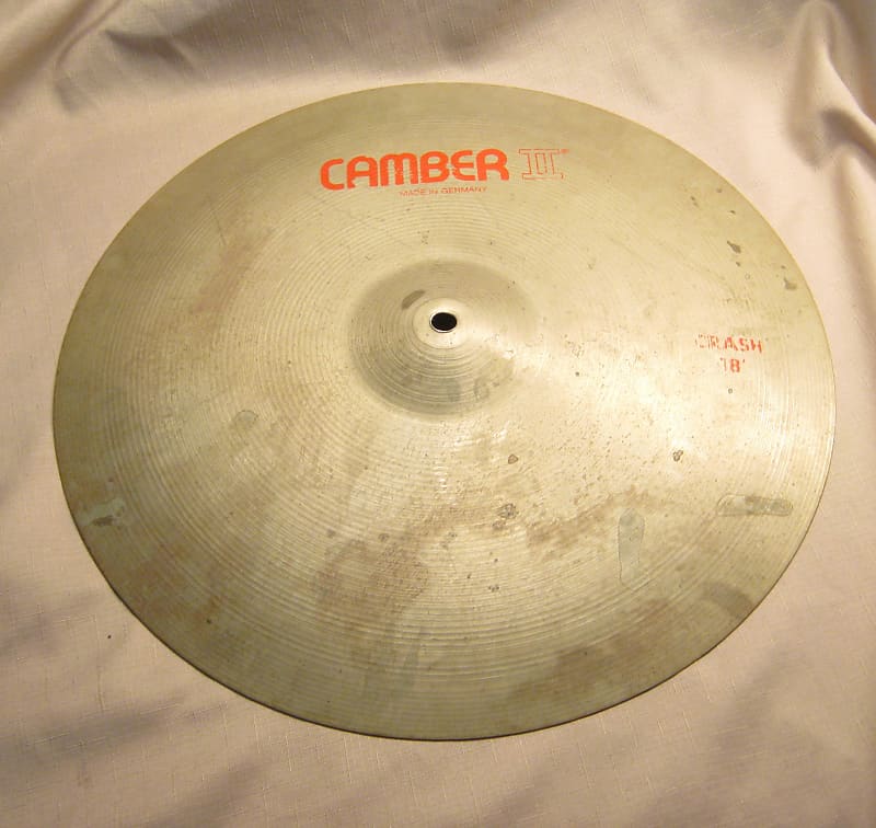 Camber II 18 inch Crash Cymbal Made in Germany Lot 7001 Reverb