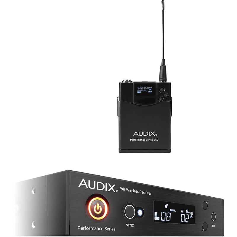 AUDIX AP41BPA Lavalier Head-Worn Wireless Microphone System Receiver Bodypack image 1