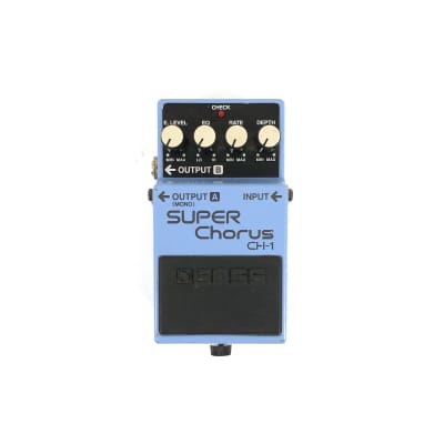 (中古)BOSS SUPER Chorus CH-1 Boss CH-1 Stereo Super Chorus Pedal | Sweetwater