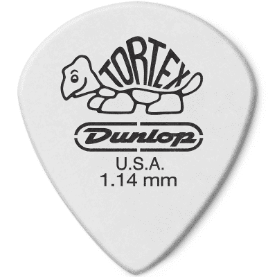 Dunlop 478R114 Tortex Jazz III 1.14mm Guitar Picks (72-Pack)