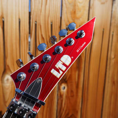 ESP LTD DELUXE M-1 Custom '87 - Candy Apple Red 6-String Electric Guitar (Store Demo) image 7
