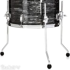 Ludwig Classic Maple Floor Tom - 16 x 18 inch - Vintage Black Oyster image 3