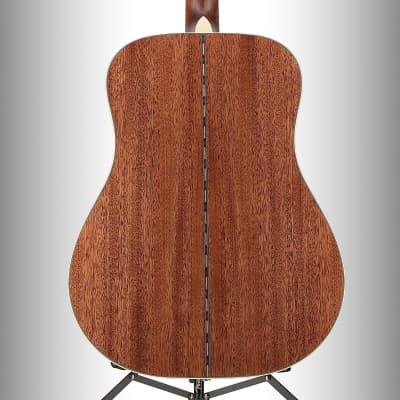 Fender PD-220E Dreadnought, Ovangkol Fingerboard, Natural (RP) image 2