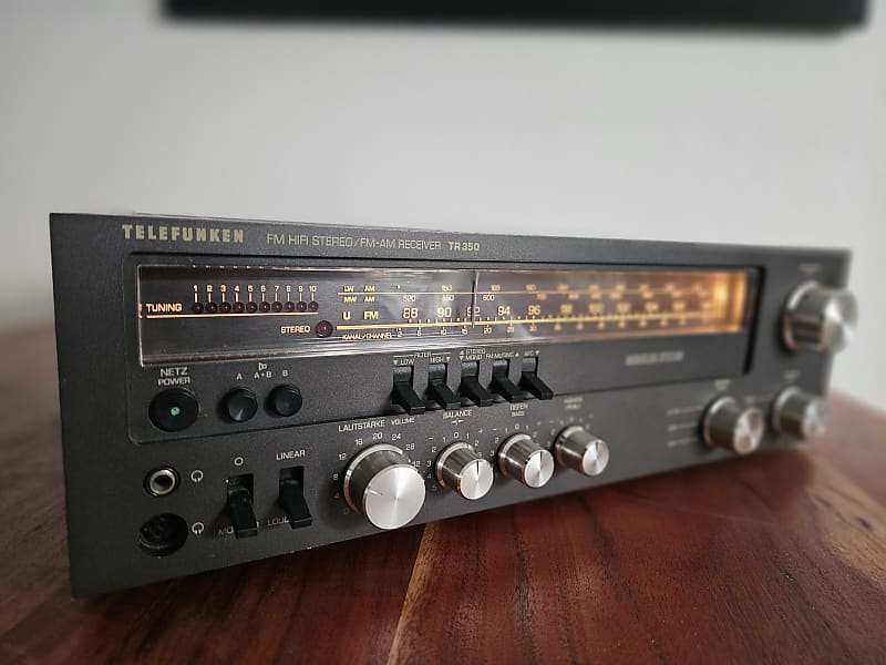 Telefunken TR 350 1979–1981 Amplifier Tuner Radio Verstärker image 1