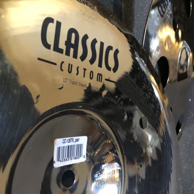 Meinl 12" Classic Custom Trash Stack Cymbals (Pair) image 2
