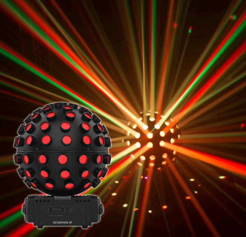 Chauvet DJ Rotosphere HP RGBW + CMYO LED DMX Rotating Mirror | Reverb