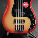 Squier Contemporary Active Precision Bass PH 4-String Bass Guitar Sunset Metallic