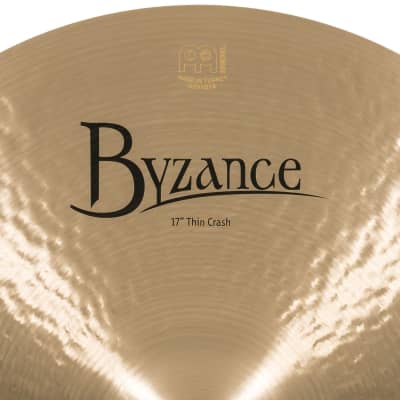 Meinl Cymbals B17TC Byzance 17-Inch Traditional Thin Crash Cymbal (VIDEO) image 4
