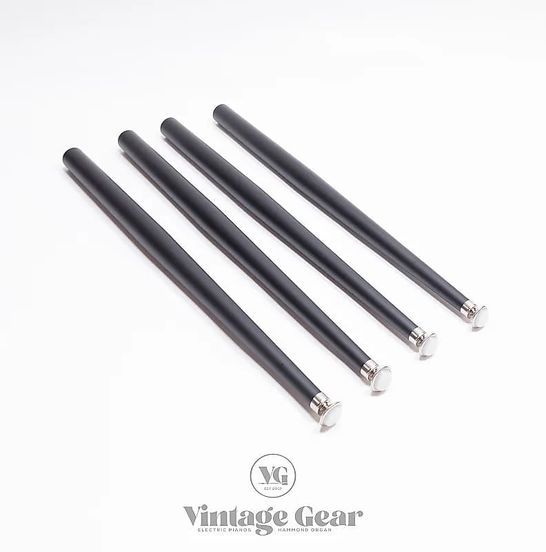 BLACK Wurlitzer 200a Legs set of four image 1