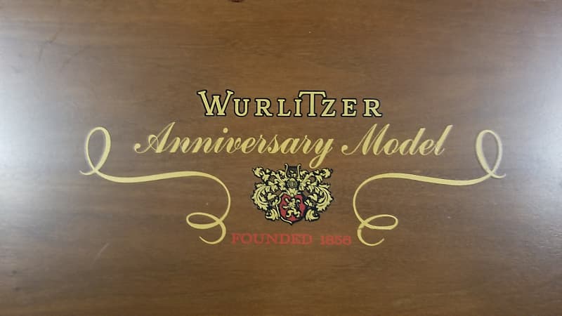 Wurlitzer Console Piano 70s Walnut image 1