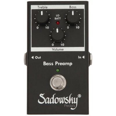 Reverb.com listing, price, conditions, and images for sadowsky-sbp-2-bass-preamp