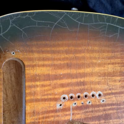 Mahogany Telecaster Body Relic Aged image 2