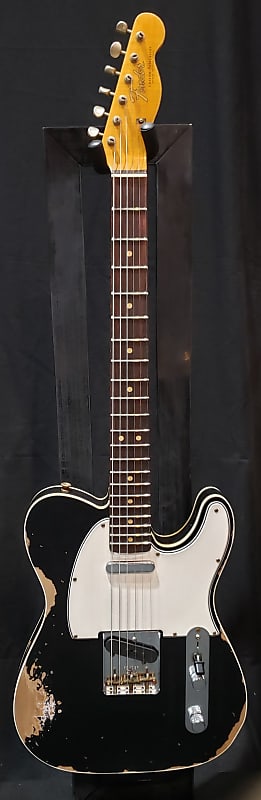 Fender Custom Shop 1964 Telecaster Custom Heavy Relic  2022 Black image 1