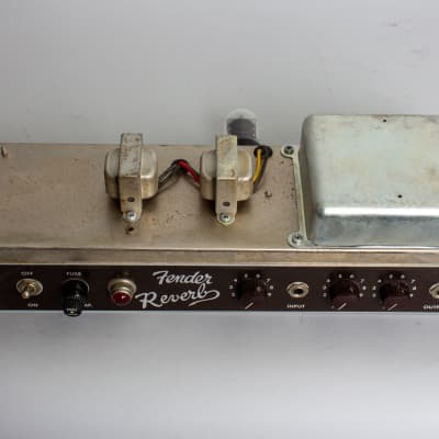 Fender  Tube Model 6G15 Reverb Unit Effect (1965), ser. #R07902. image 16