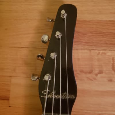 Silvertone 1444 bass guitar  1444 bass guitar  1960's - Black image 3