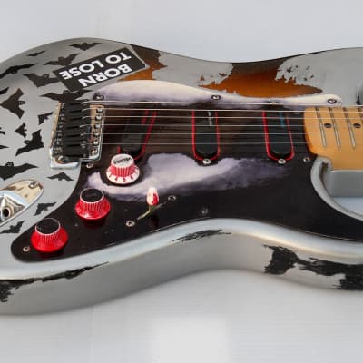 Fender Billy Corgan Smashing Pumpkins Bat Stratocaster image 7