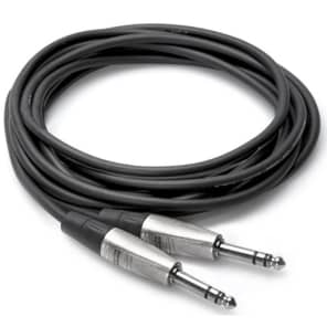 Hosa HSS-020 REAN 1/4" TRS to Same Pro Balanced Interconnect Cable - 20'